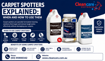 Carpet Spotters Explained: When and How to Use Them