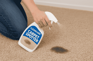 Quick way to freshen your carpet without carpet powder & spotter 