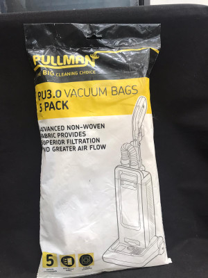 Pullman Upright PU3.0 vacuum bags.