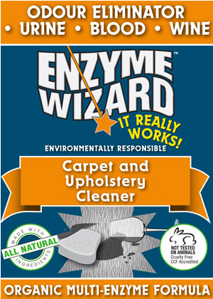Enzyme Wizard Carpet and Upholstery Ceaner Clencare Australia