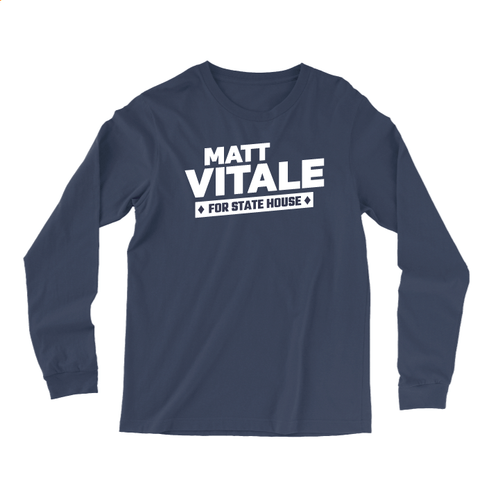 Matt Vitale (Navy Long-Sleeve Tee)