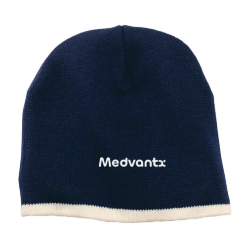Embroidered Knit Beanie Cap-Medvantx