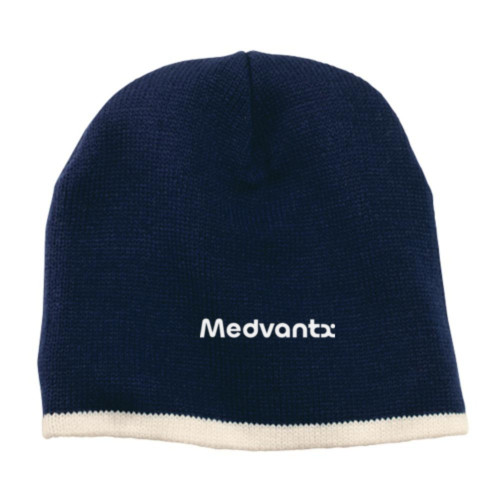 Embroidered Knit Beanie Cap-Medvantx EA