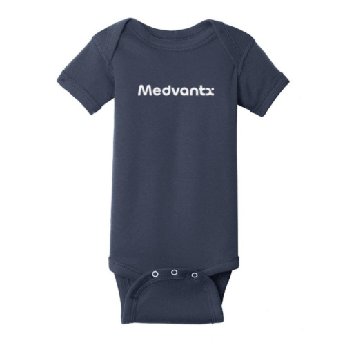 Infant Short Sleeve Baby Rib Bodysuit-Medvantx