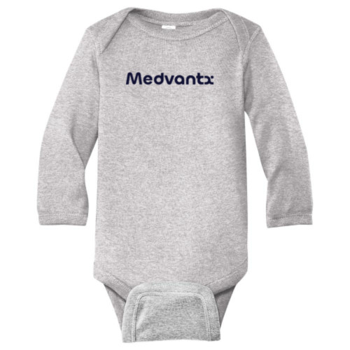 Infant Long Sleeve Baby Rib Bodysuit-Medvantx