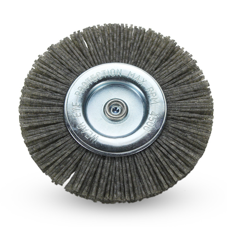 4" Nylon Wire Wheel 1/4" Hex Shank