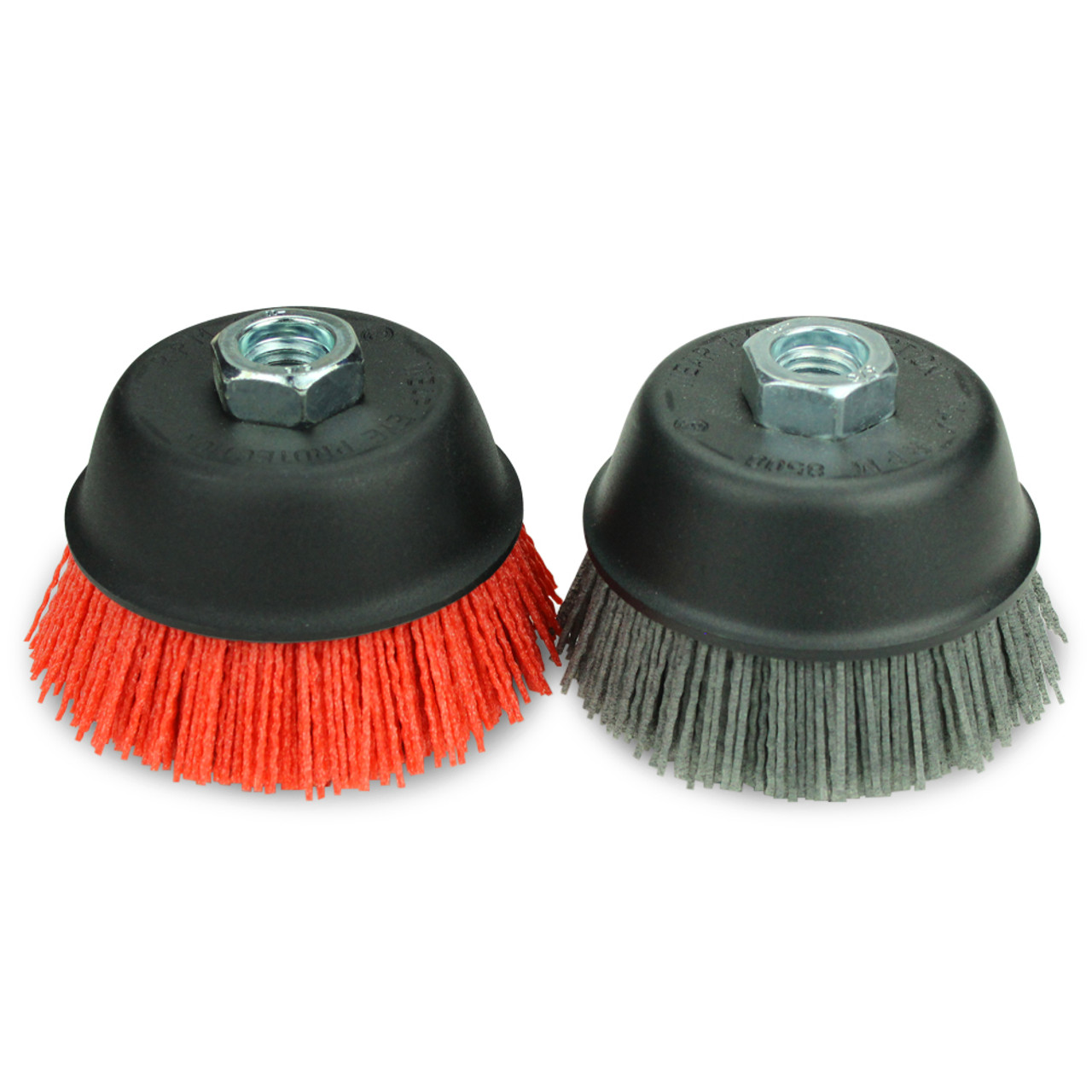 4 Nylon Wire Cup Brush - 5/8-11 Arbor Hole