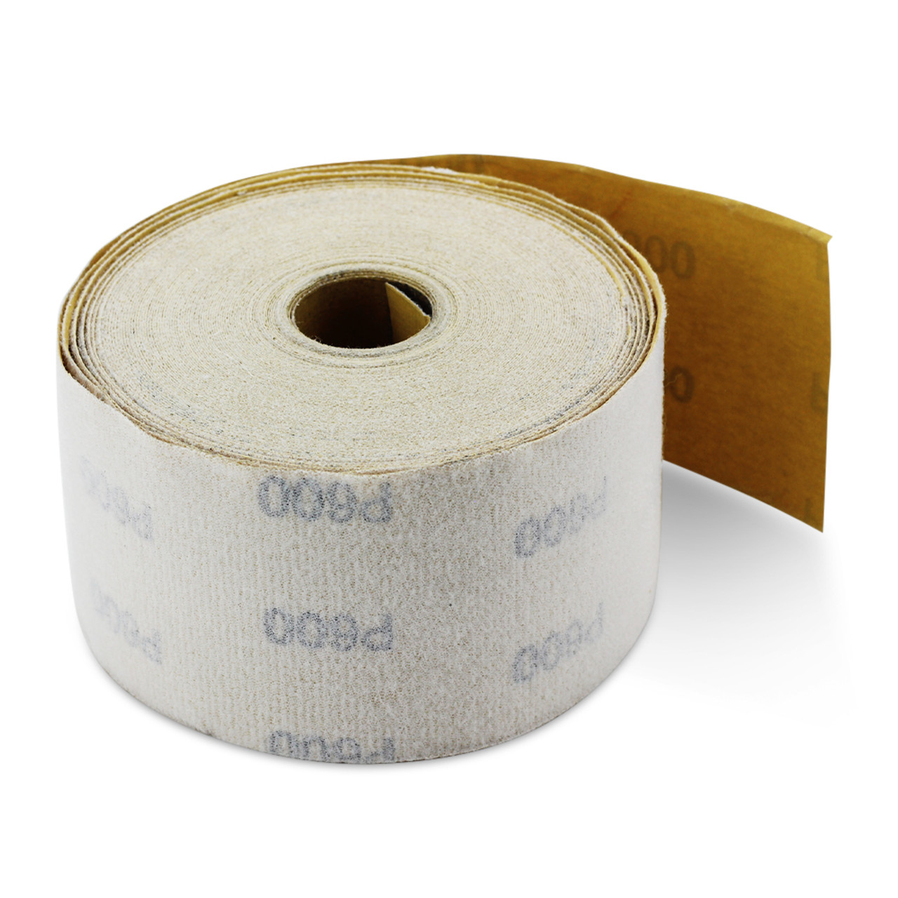 23/4" x 20 Yard Gold Longboard Hook and Loop Continuous Sandpaper Roll