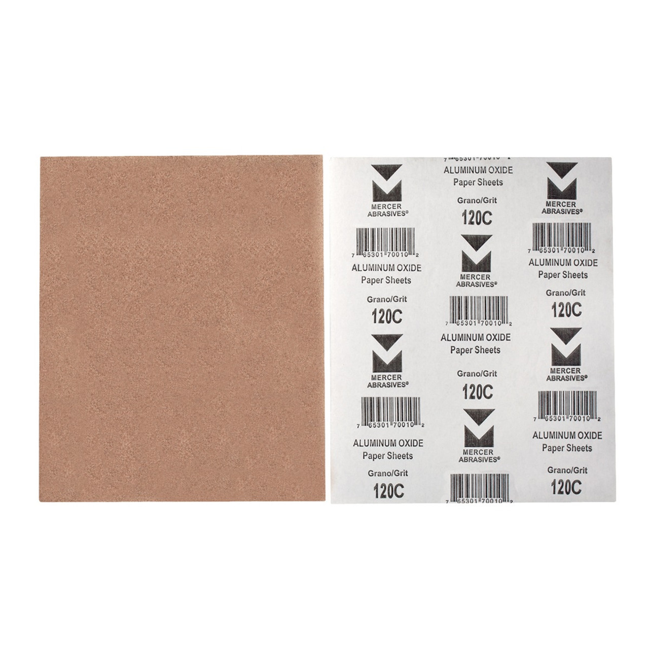 Mercer 9 X 11 Sandpaper Sheets Dry Aluminum Oxide