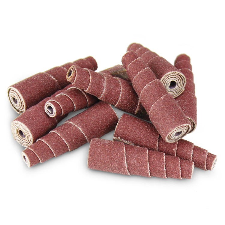 1/2" x 11/2" x 1/8" Full Tapered Cartridge Roll Aluminum Oxide 10 Pack