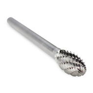 CBSH-51D flame shape carbide burr 1/8" shank CBSH-51D flame shape carbide burr 1/8" shank