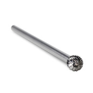 Flame Shape Tungsten Carbide Burr, Double Cut - Long1/4