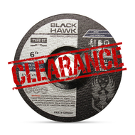 CLEARANCE 6" x 1/4" x 7/8" Grinding Disc T27