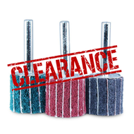 CLEARANCE 1” x 1” x 1/4” Interleaf Mounted Flap Wheel