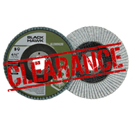 CLEARANCE 4-1/2" x 7/8" Calcium Coated Flap Disc for Aluminum T29