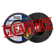 CLEARANCE 4-1/2" x 5/8-11" Hub High Density Zirconia Flap Disc T29