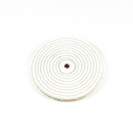 6” x 1/2" Arbor - 1/4” Spiral Sewn Sisal Buffing Wheel 6” x 1/2" Arbor - 1/4” Spiral Sewn Sisal Buffing Wheel