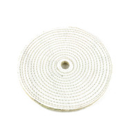 8” x 3/4" Arbor - 1/4” Spiral Sewn Sisal Buffing Wheel 8” x 3/4" Arbor - 1/4” Spiral Sewn Sisal Buffing Wheel