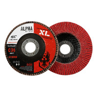 4.5 inch BHA Alpha Disc, top and bottom view
