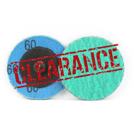 CLEARANCE 2 inch zirconia plus grinding aid quick change disc