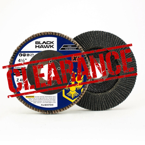 CLEARANCE 4-1/2" XL High Density Zirconia Flap Disc T27