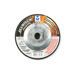5" aluminum grinding wheel with hub