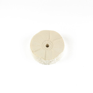 4" x 1/2" Arbor - 60 Ply Loose Muslin Buffing Wheel