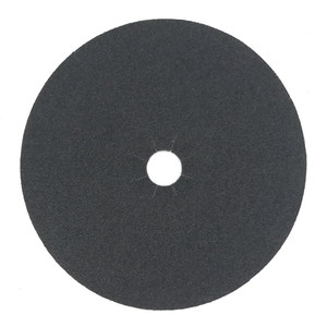 Black silicon carbide floor edger sanding disc with 7/8″ arbor hole