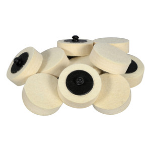 Value Collection - Unmounted Polishing Buffing Wheel: 4″ Dia, 1/2