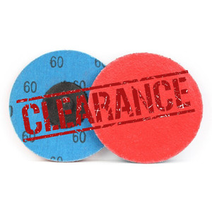 CLEARANCE 3 inch ceramic roloc discs