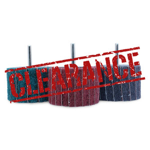 CLEARANCE 3” x 2” x 1/4” Interleaf Mounted Flap Wheel