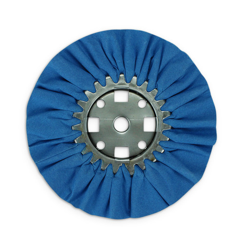 blue mill treated 8 inch airway buffing wheel
