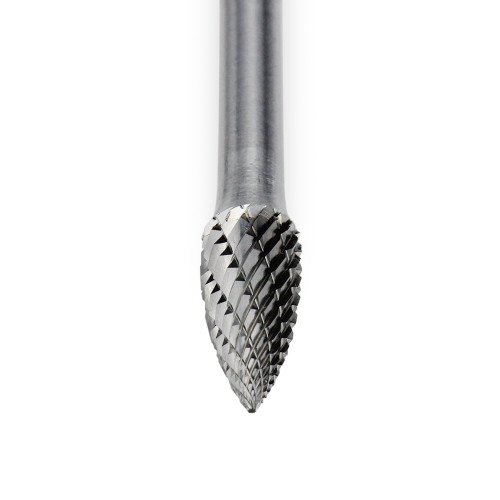 Tungsten carbide high-performance burr ALU pointed tree SPG dia Tungsten carbide high-performance burr ALU pointed tree SPG dia