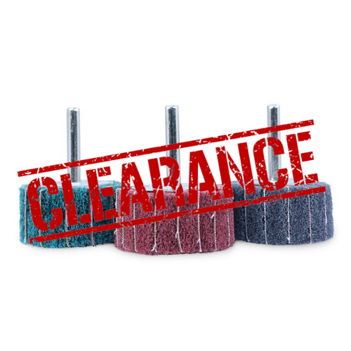 CLEARANCE 2” x 1” x 1/4” Interleaf Mounted Flap Wheel