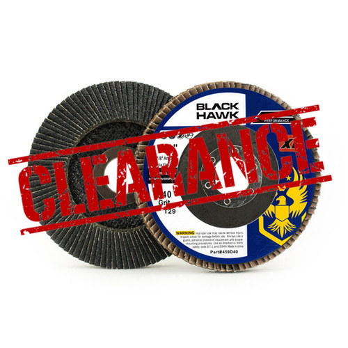 CLEARANCE 4-1/2" XL High Density Zirconia Flap Disc T29