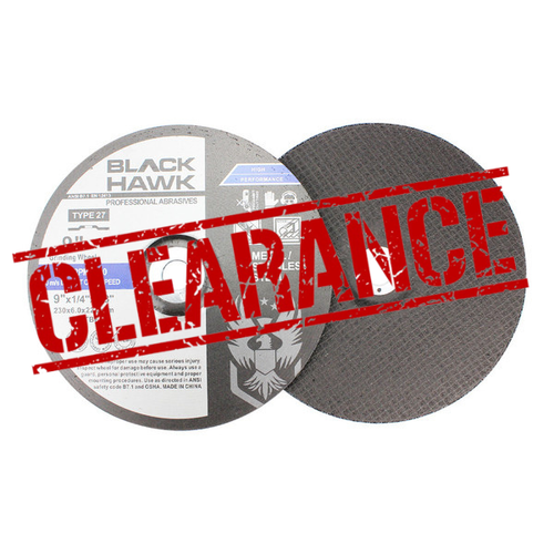 CLEARANCE 9" x 1/4" x 7/8" Grinding Disc T27