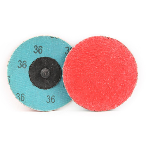 3″ Ceramic Quick Change Discs - 25 Pack - Thebenchmarkabrasives
