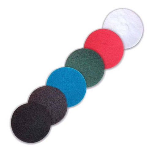 20" commercial floor maintenance buffer pads, 5-pack