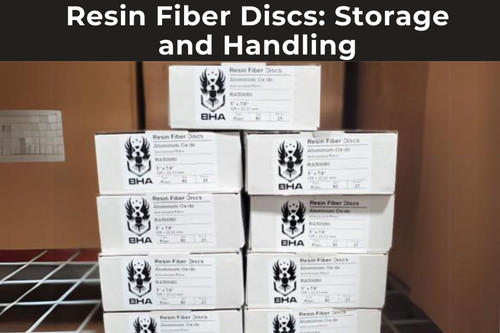 Resin Fiber Discs: Storage and Handling