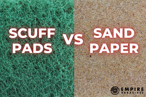 Scuff Pads vs. Sandpaper