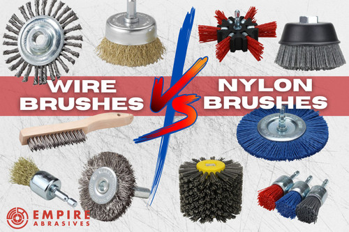 Wire Brushes vs. Nylon Abrasive Brushes: What's the Difference