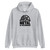 Empire Abrasives - I love the smell of metal in the morning hoodie - Sport Grey