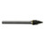 Pointed Tree Carbide Burr, Aluma Cut - 1/8" Shank