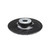 Bottom view of Empire Abrasives' 4 1/2 inch resin fiber pad with easy-mounting feature