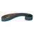 2" x 72" Zirconia Pipe Sanding Belt, green abrasive surface with tan polyester backing