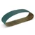 Green 4 inch x 24 inch Zirconia sanding belt, showing brown X-weight polyester 60 grit backing details.