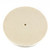 10-inch 60-ply spiral sewn muslin buffing wheel, featuring a 1/2-inch arbor hole for secure attachment