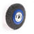 Alternate view of 12-inch crimped wire wheel for pedestal grinders, model 183050B