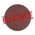 CLEARANCE 12" Cloth Backed Peel and Stick Aluminum Oxide PSA Disc
