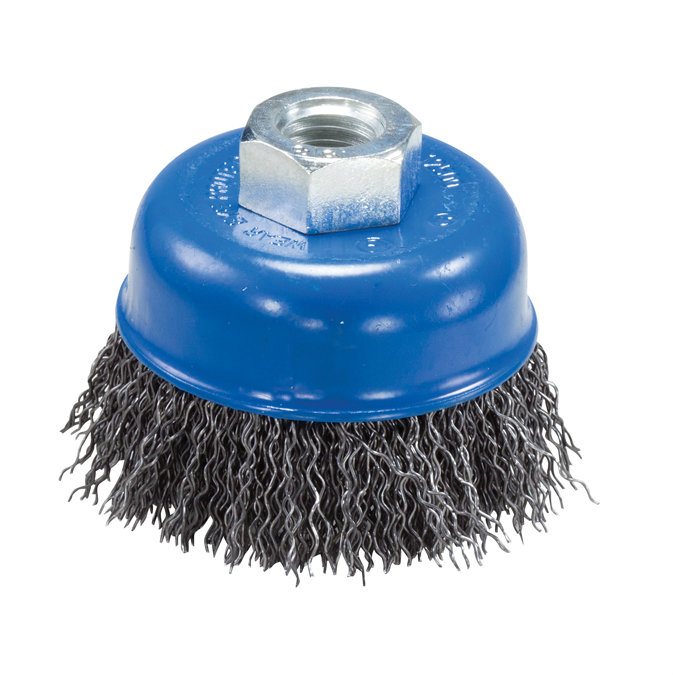 4 Nylon Wire Cup Brush - 5/8-11 Arbor Hole